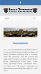 Mobile Screenshot of laceypd.org